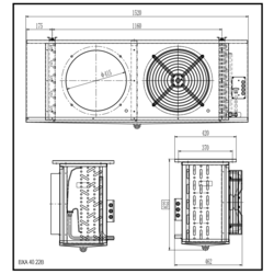 Воздухоохладитель BXA 40.22B