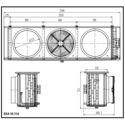 Воздухоохладитель BXA 50.31A