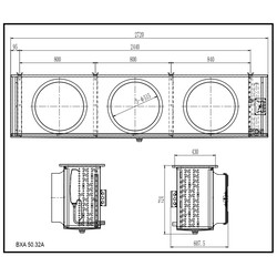 Воздухоохладитель BXA 50.32A