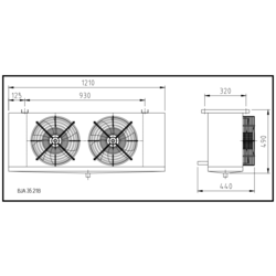 Воздухоохладитель BJA 35.21B