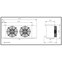 Воздухоохладитель BJH 35.21B