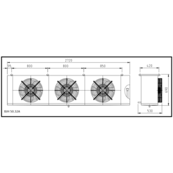 Воздухоохладитель BJH 50.32A