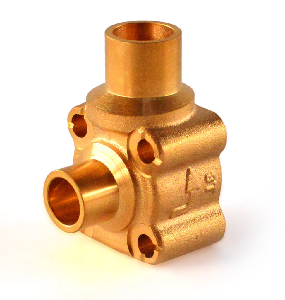 Корпус к ТРВ ТЕ5,угловой (1/2х7/8)