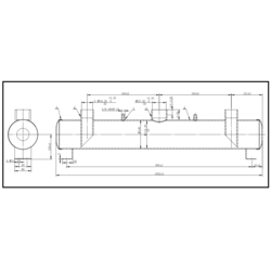 Всасывающий коллектор 1000х140/2х54-1х67